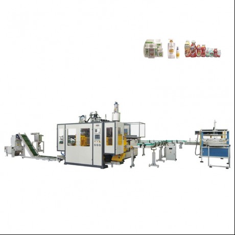 2ltr Single Die Head Double Station Blow Molding Machine untuk Botol